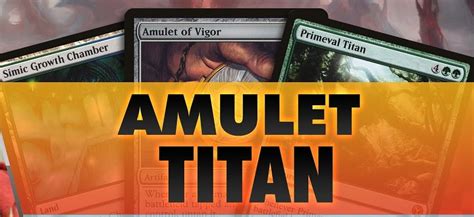 Amulet titan gameplay on mtggoldfish